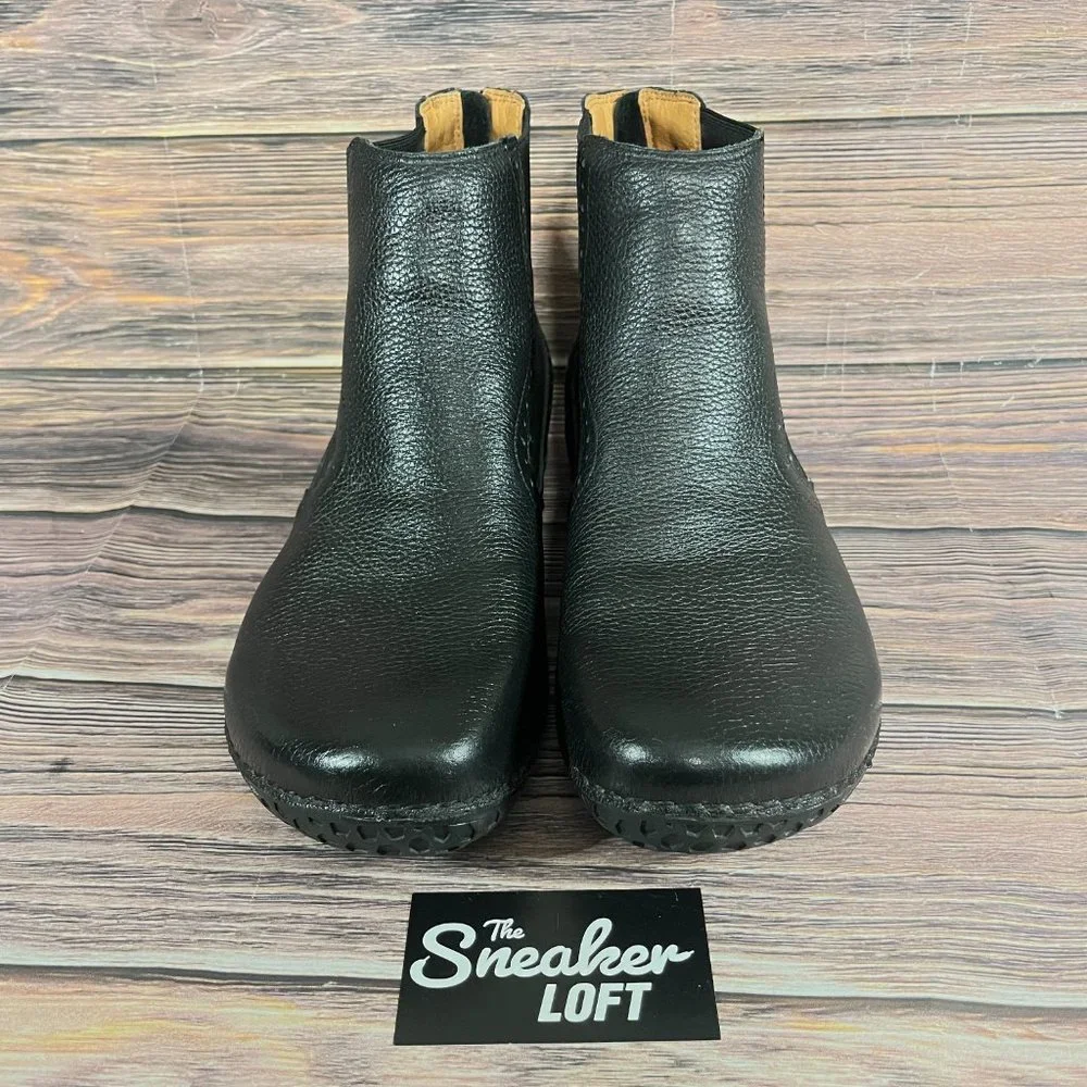 Alegria Men's Jony Black Leather Slip On Chukka Boots‎